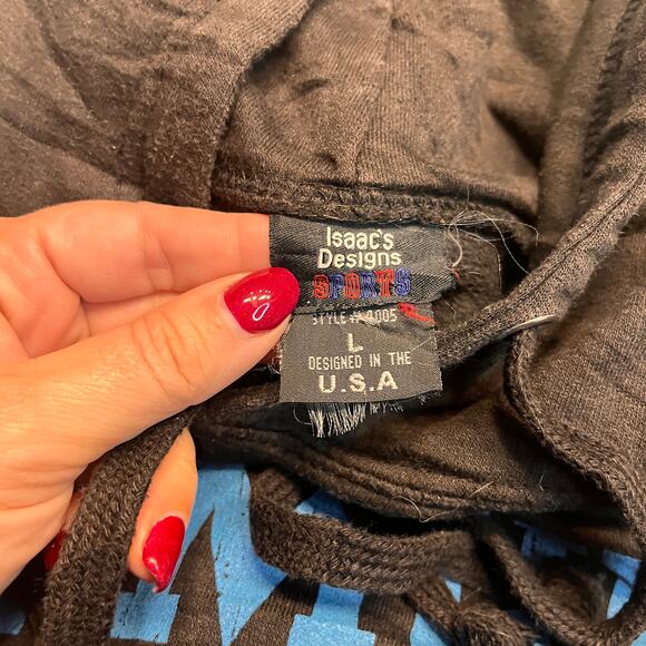 Bermuda Islands Est.1609 Vintage Pullover Sports Hoodie Sz L Destination Travel - Picture 3 of 5